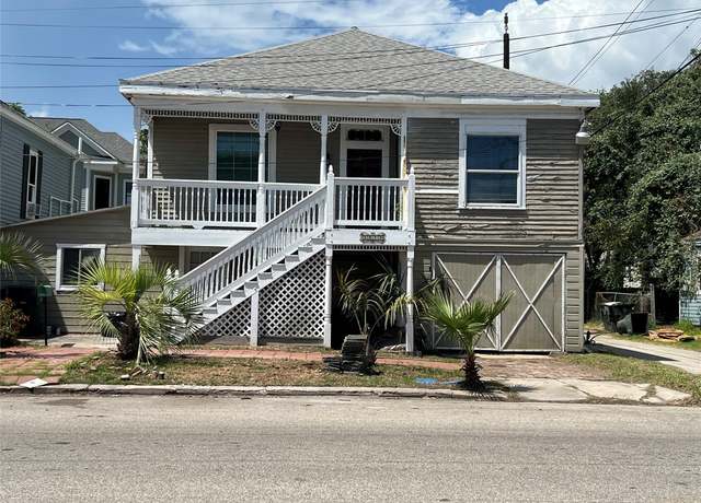Property at 1813 29th St, Galveston, TX 77550, 2 beds, 2 baths