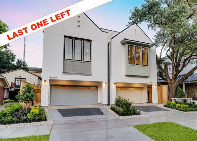 Property at 1609 Park St, Houston, TX 77019, 4 beds, 3.5 baths