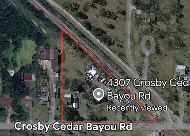 Property at 4307 Crosby Cedar Bayou Rd, Baytown, TX 77521