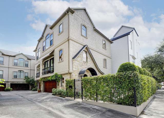 Property at 2126 Harold St Unit A, Houston, TX 77098, 3 beds, 3.5 baths