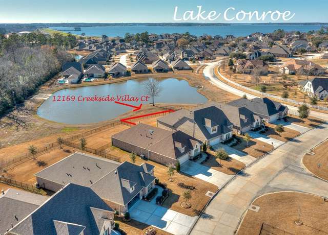 Property at 12169 Creekside Villas Ct, Conroe, TX 77304, 3 beds, 3 baths