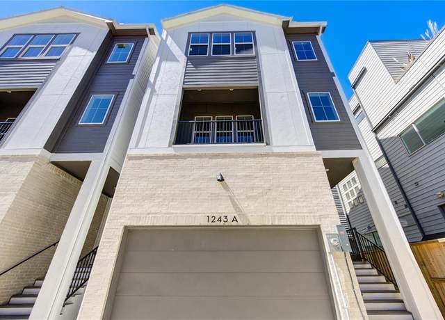 Property at 1243 W 23rd St Unit A, Houston, TX 77008, 3 beds, 3.5 baths