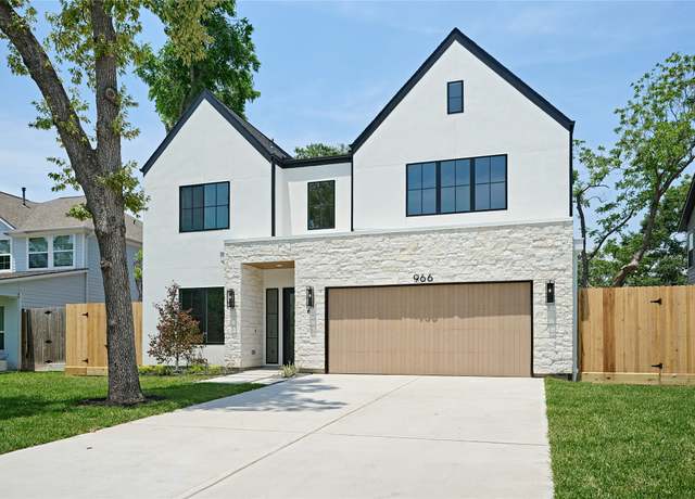 Property at 966 Lamonte Ln, Houston, TX 77018, 5 beds, 4 baths