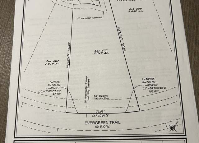 Property at 230 Evergreen Trl, Hillister, TX 77624