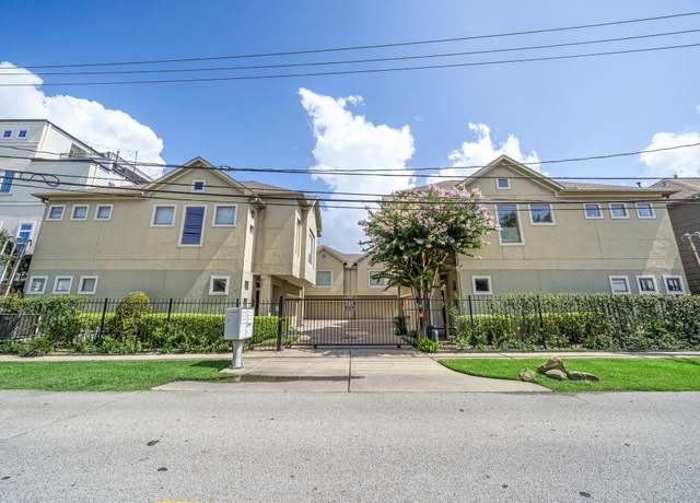 Property at 4514 Center St Unit F, Houston, TX 77007, 3 beds, 2.5 baths
