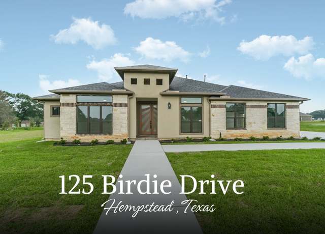 Property at 125 Birdie Dr, Hempstead, TX 77445, 3 beds, 2.5 baths