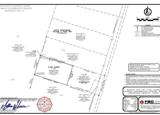 Property at 1615 Strickland Ln, Eagle Lake, TX 77434
