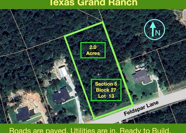 Property at 5-27-13 Feldspar Ln, Huntsville, TX 77340