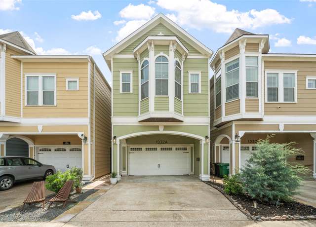 Property at 1332 W 25th St Unit A, Houston, TX 77008, 3 beds, 2.5 baths