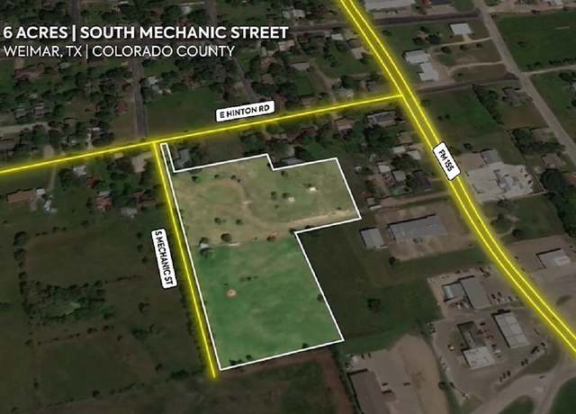 Property at TBD S Mechanic St, Weimar, TX 78962