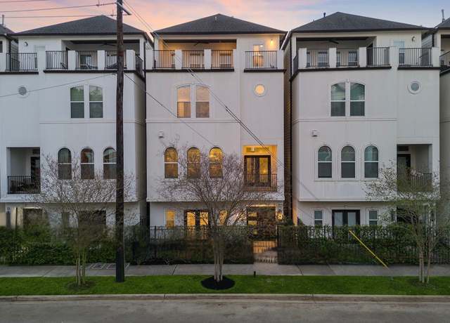 Property at 1829 W Main St Unit C, Houston, TX 77098, 4 beds, 4.5 baths