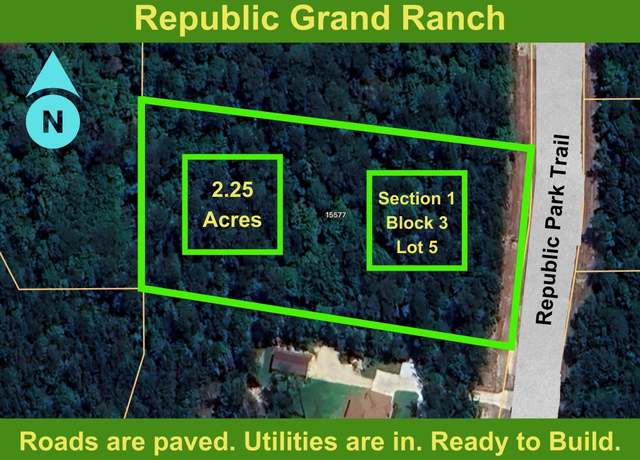 Property at 15577 Republic Park Trl, Willis, TX 77378
