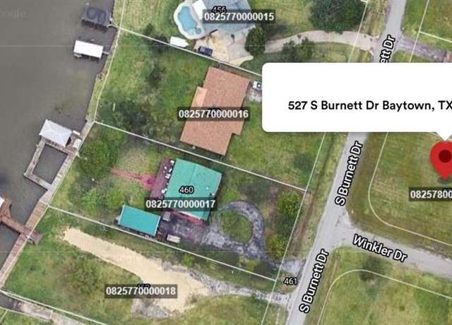 Property at 527 S Burnett Dr, Baytown, TX 77520