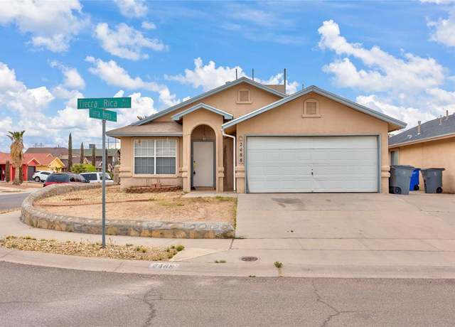 Property at 2488 Tierra Rica Way, El Paso, TX 79938, 3 beds, 1.5 baths