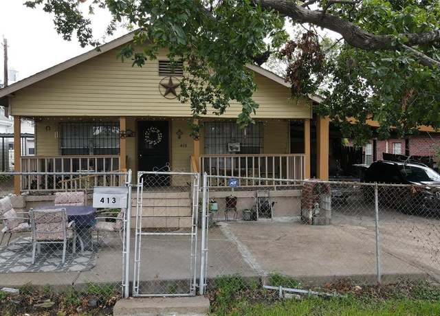 Property at 413 S 72nd St, Houston, TX 77011, 3 beds, 1 bath