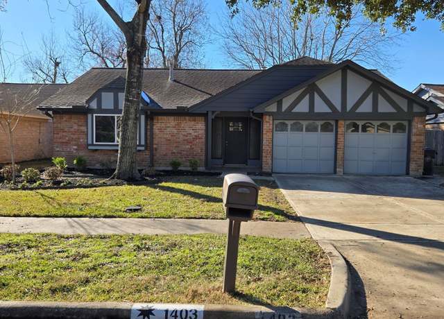 Property at 1403 Hitherfield Dr, Sugar Land, TX 77498, 3 beds, 2 baths