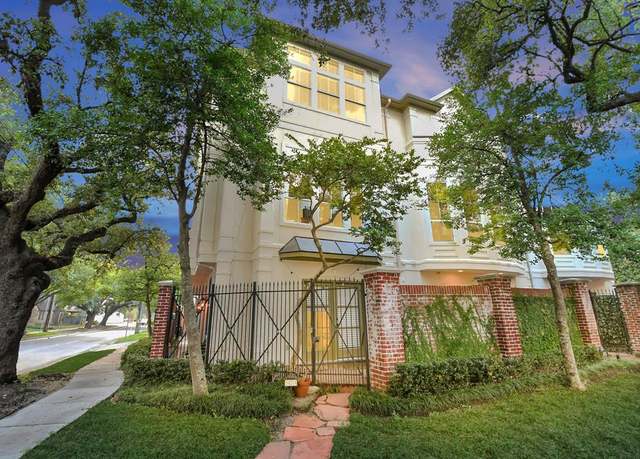 Property at 1401 Hyde Park Blvd Unit A, Houston, TX 77006, 3 beds, 3.5 baths