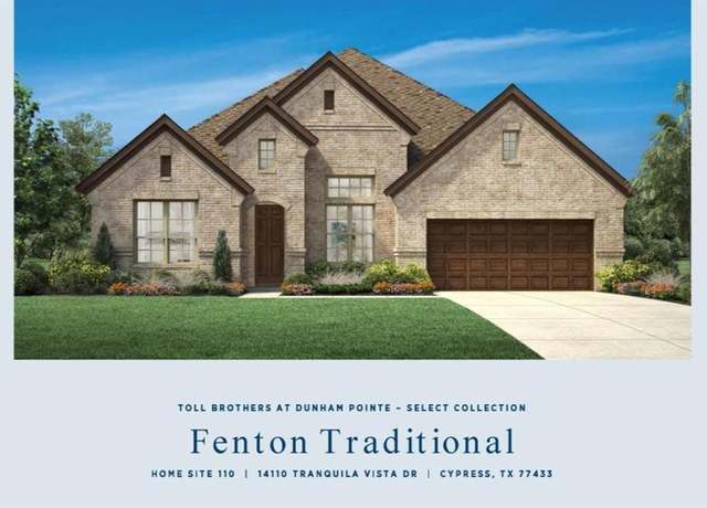 Property at 14110 Tranquila Vista Dr, Cypress, TX 77433, 4 beds, 3.5 baths