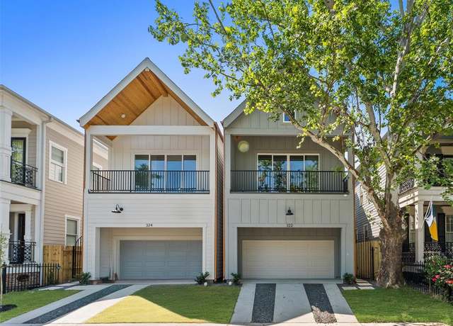 Property at 322 Aurora St, Houston, TX 77008, 3 beds, 3.5 baths
