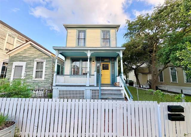 Property at 1317 Church St, Galveston, TX 77550, 3 beds, 2 baths
