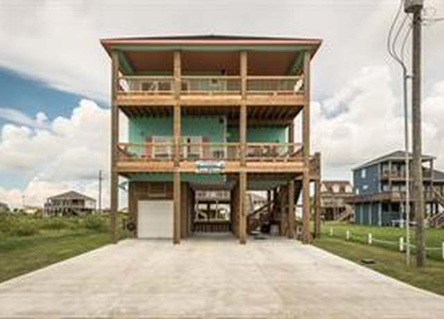 Property at 1129 Blue Water Dr, Crystal Beach, TX 77650, 4 beds, 3 baths