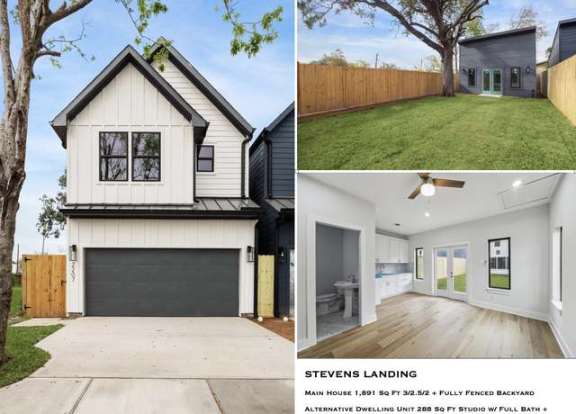 Property at 2207 Stevens St, Houston, TX 77026, 3 beds, 2.5 baths