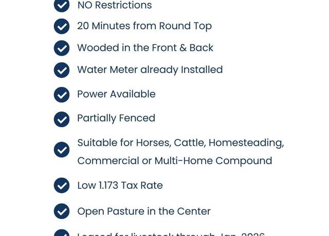 Property at TBD Old Burton Rd, Brenham, TX 77833