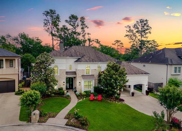 Property at 2 Burkhart Forest Ct, Spring Valley Village, TX 77055, 4 beds, 5 baths