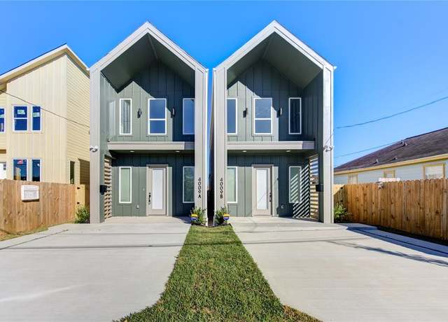 Property at 4009 New Orleans St Unit A, Houston, TX 77020, 3 beds, 2.5 baths