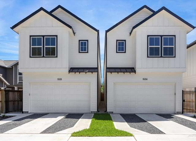Property at 1106 Cordell St Unit A, Houston, TX 77009, 3 beds, 3.5 baths