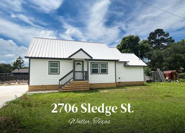 Property at 2706 Sledge St, Waller, TX 77484, 3 beds, 1 bath