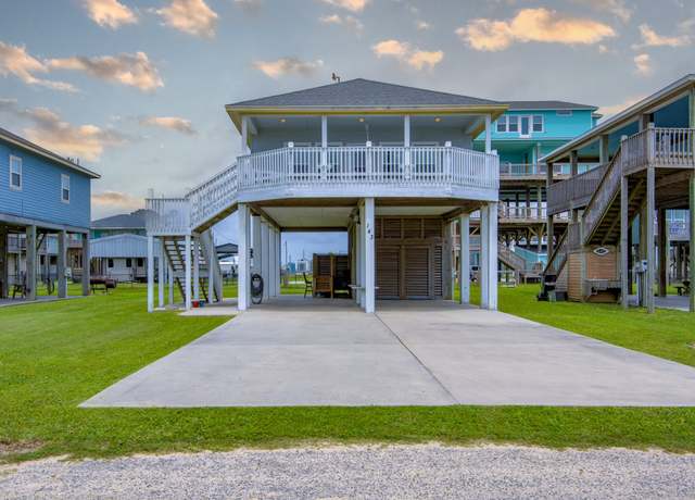 Property at 143 Ocean View Dr, Crystal Beach, TX 77650, 2 beds, 1 bath