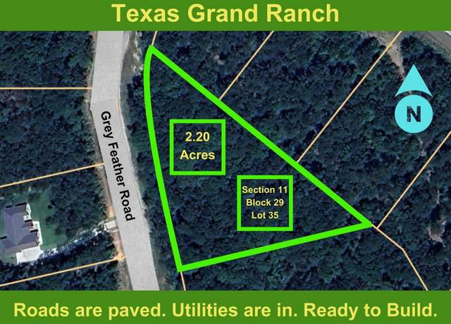 Property at 11-29-35 Grey Feather Rd, Huntsville, TX 77340