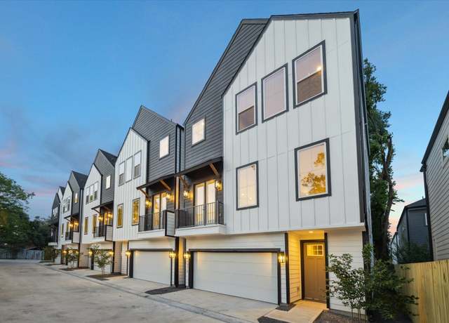 Property at 807 Martin St Unit D, Houston, TX 77018, 3 beds, 3.5 baths