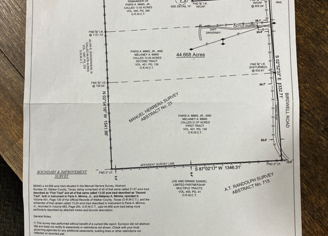 Property at TBD Birdwell Rd, Huntsville, TX 77340