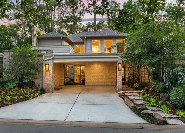 Property at 12 Bayou Shadows St, Houston, TX 77024, 3 beds, 4.5 baths
