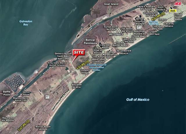 Property at 1125 E Bay Dr, Port Bolivar, TX 77650