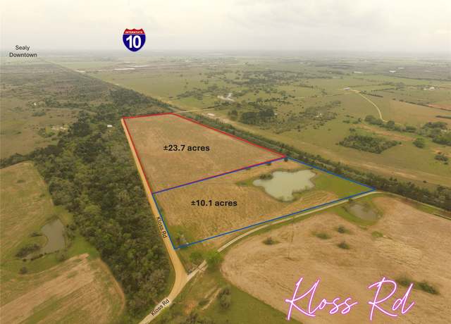 Property at 0 Kloss Rd, Sealy, TX 77474, 1.5 baths