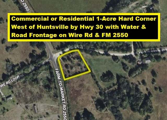 Property at 0 Fm-2550, Huntsville, TX 77320