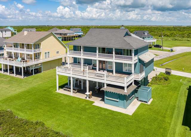 Property at 4044 Biscayne Beach Rd, Port Bolivar, TX 77650, 4 beds, 4.5 baths