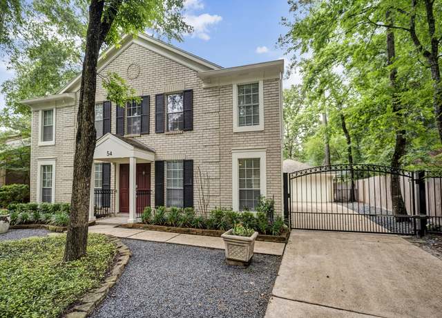 Property at 54 Rockridge Dr, The Woodlands, TX 77381, 4 beds, 2.5 baths