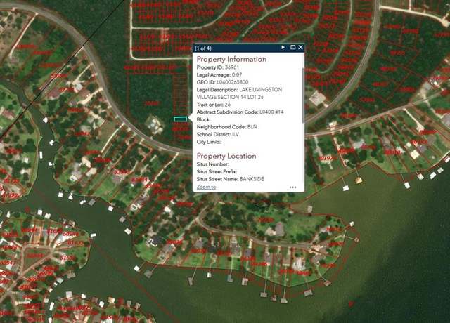 Property at TBD Bank Side, Livingston, TX 77351