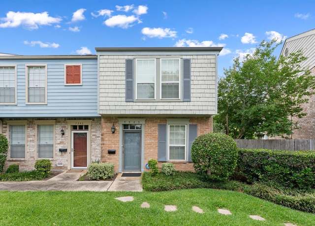 Property at 7545 Brompton St #7545, Houston, TX 77025, 2 beds, 2.5 baths