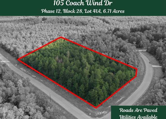Property at 105 Coach Wind Dr, Huntsville, TX 77340