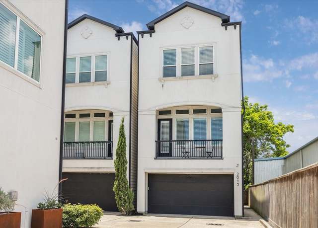 Property at 2013 Hickory St, Houston, TX 77007, 3 beds, 3.5 baths