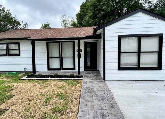 Property at 5154 Balkin St, Houston, TX 77021, 3 beds, 1 bath