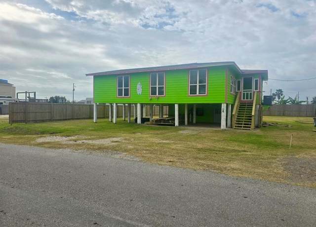 Property at 1106 Canal W, Crystal Beach, TX 77650, 2 beds, 2 baths