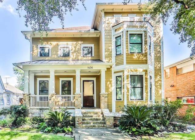 Property at 1436 Harvard St, Houston, TX 77008, 3 beds, 2.5 baths