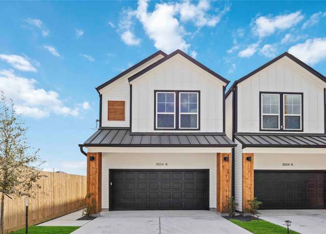 Property at 3504 Caplin St Unit C, Houston, TX 77026, 3 beds, 2.5 baths