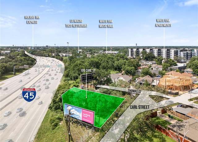 Property at 109 Carl St, Houston, TX 77009